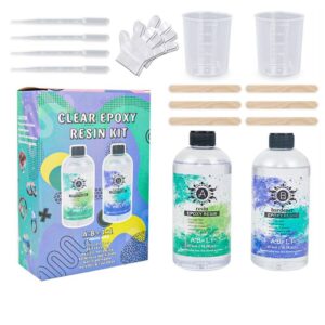 Resin Epoxy and Hardener kit – 237 ml Each